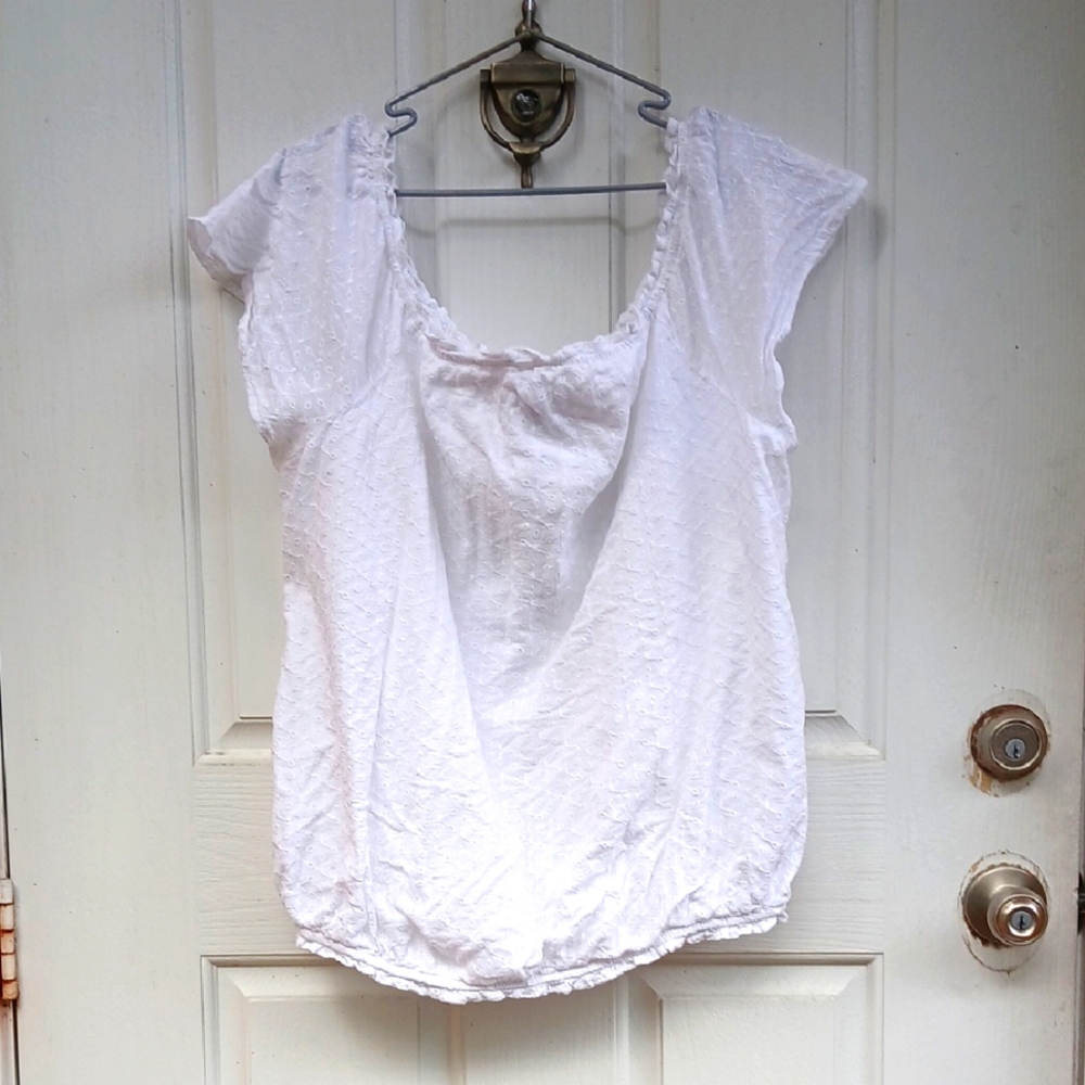 LANE BRYANT Plus Size Cotton Top SZ 18/20